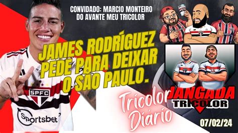 Tricolor Di Rio Urgente James Rodrigues Fora Do S O Paulo Spfc