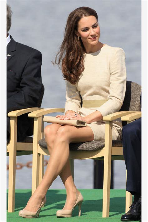 Kate Middletons Mini Skirt The Queen Objects To The Length Of Kates