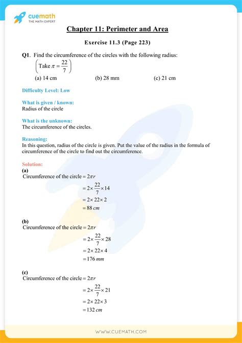 Ncert Solutions Class 7 Maths Chapter 11 Perimeter And Area Access Pdf