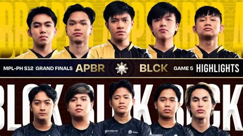 Mpl Ph S Grand Finals Apbr Vs Blck Game Highlights Mlbb