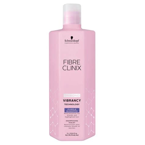 Schwarzkopf Fibre Clinix Hydrate Vibrancy Szampon Fioletowy 1000 Ml