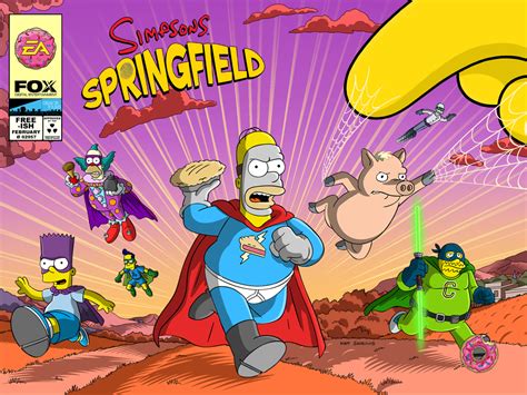 The Simpsons Tapped Out Screenshots For Ipad Mobygames