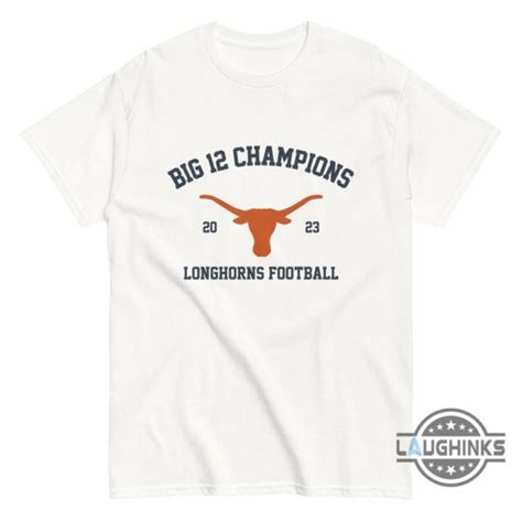 Big 12 Championship Tshirt Sweatshirt Hoodie University Of Texas 2023