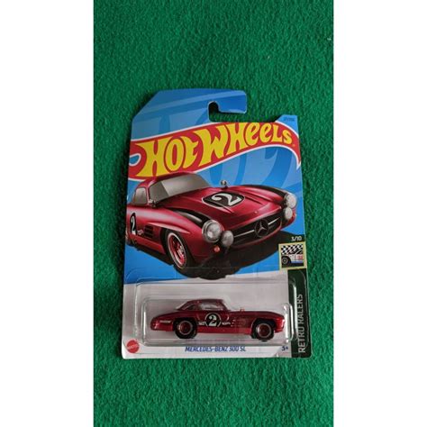 Hot Wheels Mercedes Benz Sl Super Treasure Hunt Shopee Malaysia