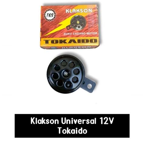 Jual Klakson Bell Motor Universal 12v Tokaido Shopee Indonesia