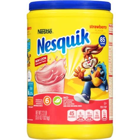 Nestle Nesquik Strawberry Powder Drink Mix 359 Oz Kroger