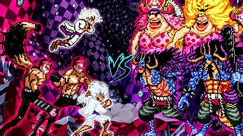 2x TC Luffy OP Buff 2x Katakuri V4 OP Buff VS 2x Kaido Hybrid Form V2