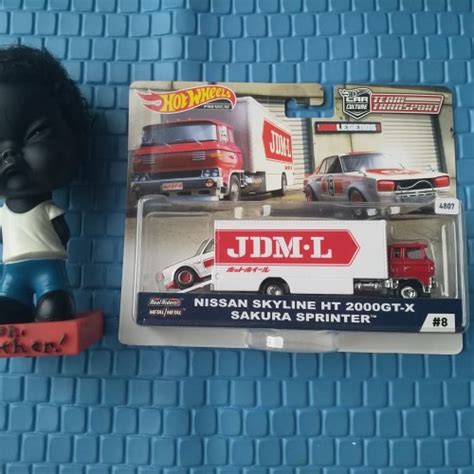 Jual Hot Wheels Team Transport Nissan Skyline Ht Gt X Sakura Sprinter Kab Bandung Empat