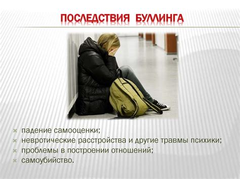 Физическое и психологическое насилие в школе. Последствия для обидчика ...