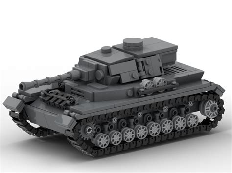 LEGO MOC Panzer IV Ausf G By Datlegoman Rebrickable Build With LEGO