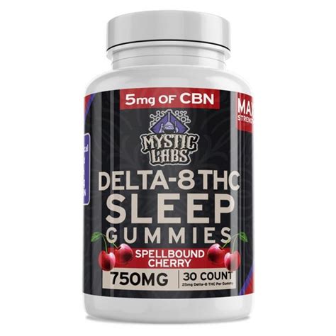 Mystic Labs Delta 8 Thc Sleep Gummies 30ct Seed 2 Harvest Cbd