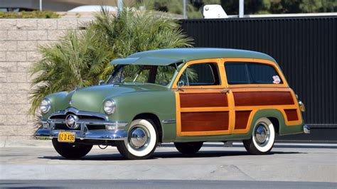 1950 Ford Custom Deluxe Woody Wagon For Sale At Auction Mecum Auctions