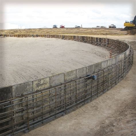 Foundation And Civil Services Advance Tank Construction