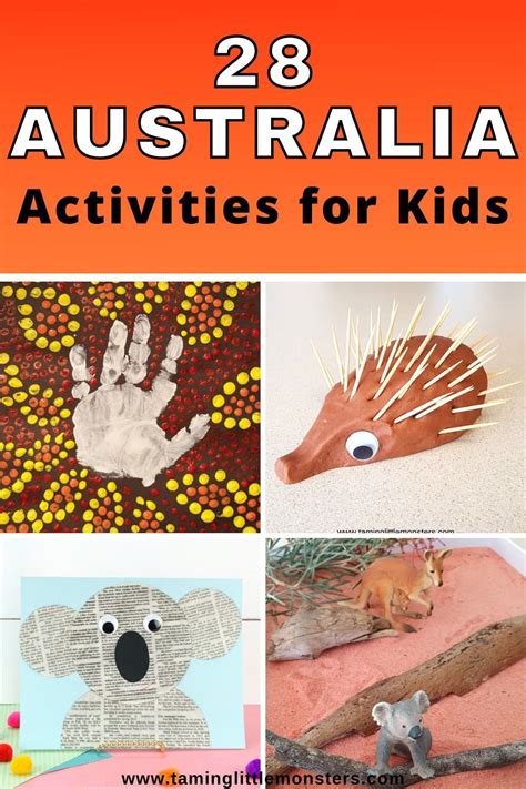 28 Australia Activities for Kids. Australian themed play ideas for ...