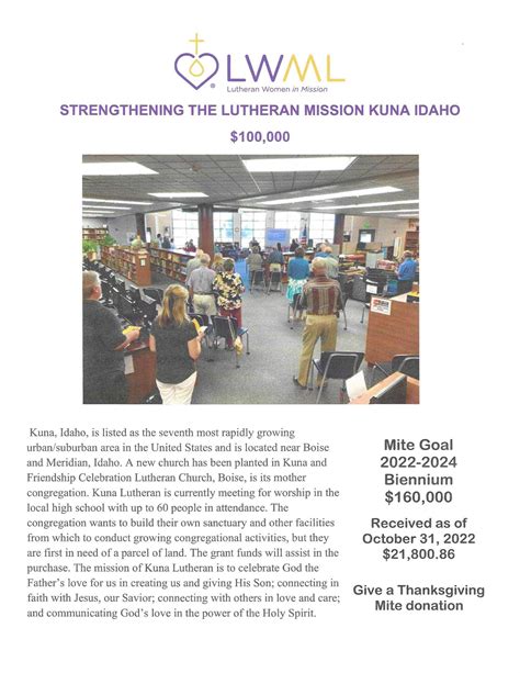 Lutheran Womens Missionary League Northern Illinois District