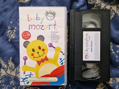 Disney Baby Einstein Baby Mozart Vhs 1998 Video Tape Music Infant