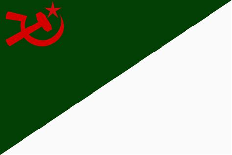 Flag Of The Siberian Soviet Republic From My Alternate History Project