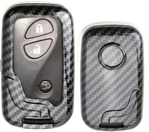 Amazon IJDMTOY Exact Fit Black Glossy Carbon Fiber Finish Key Fob