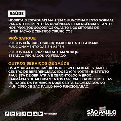 Governo De S Paulo On Twitter Nesta Quarta Feira A Cidade De