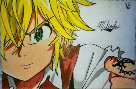 Un Dibujo De Meliodas •anime• Amino