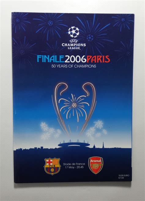 2006 Champions League Final Barcelona vs Arsenal with Supplement and ...