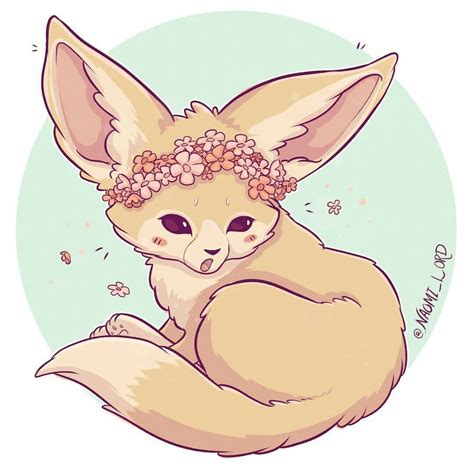 Credit To The Artist Cute Kawaii Animals Cute Animal Drawings Kawaii