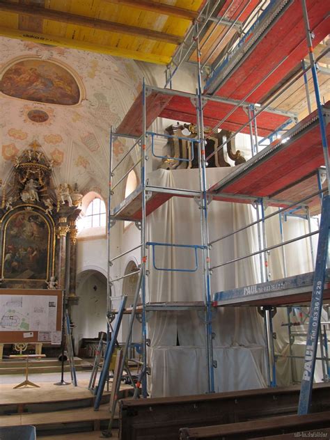 Sanierung Renovierung der Stadtpfarrkirche Mariä Himmelfahrt in