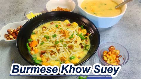 Burmese Khow Suey Soup Veg Khow Suey Recipe Cookwithcomali3 Recipe