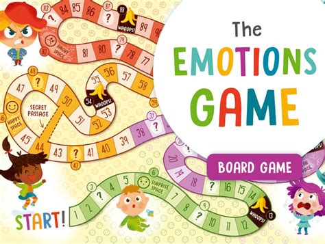 Emotions Board Game, Printable Emotions for Kids, Emotions Game - Etsy