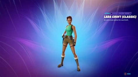 Fortnite Who Is Lara Croft From The Battle Pass Chapter 2 Season 6