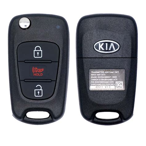 2010 2013 KIA SOUL FLIP STYLE KEYLESS REMOTE FOB TRANSMITTER