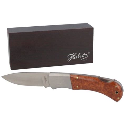 Herbertz Solingen Drop Point Knife Folder 77mm 241710 Best Price