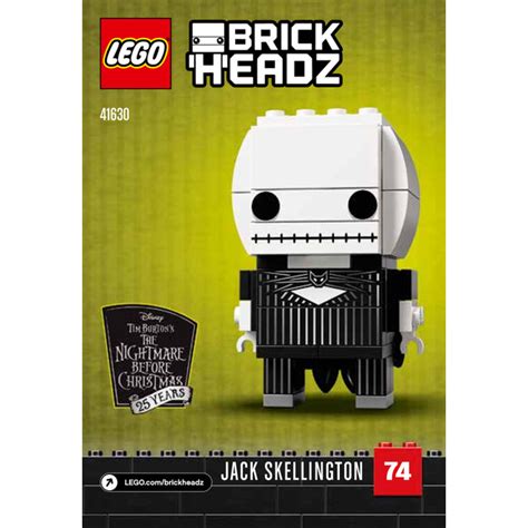 LEGO Jack Skellington & Sally Set 41630 Instructions | Brick Owl - LEGO ...