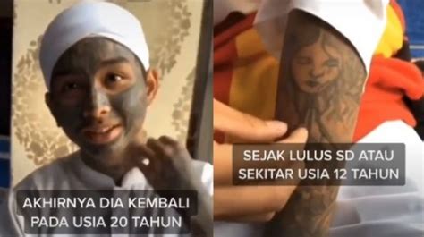 Tinggalkan Kehidupan Jahiliyah Al Maliki Pria Bertato Jadi Hafiz Quran