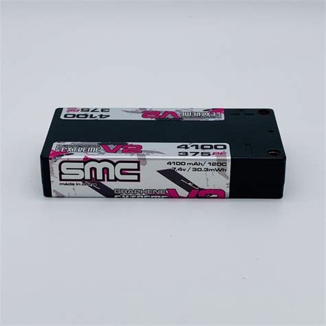 SMC True Spec Extreme Graphene V2 7 4V 4100mAh 120C LCG Shorty 5mm