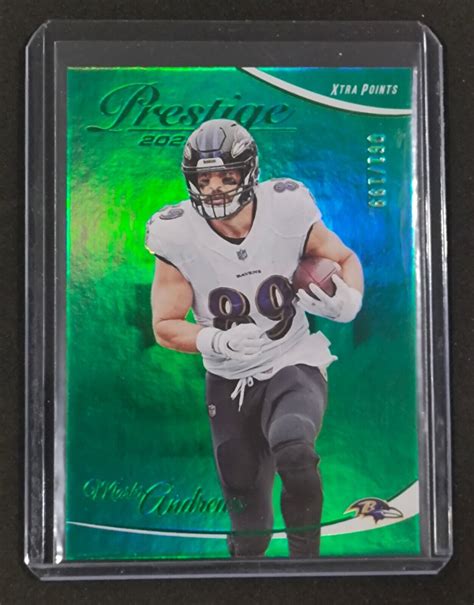 Panini Prestige Mark Andrews Xtra Points Green Ebay