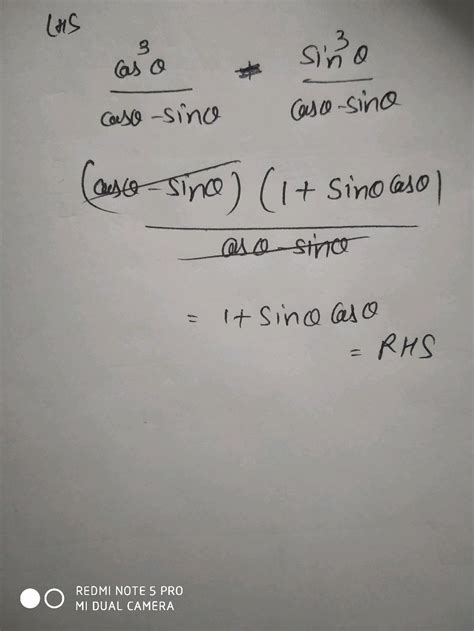 Prove That Frac Cos 2 Theta 1 Tan Theta Frac Sin 3 Theta