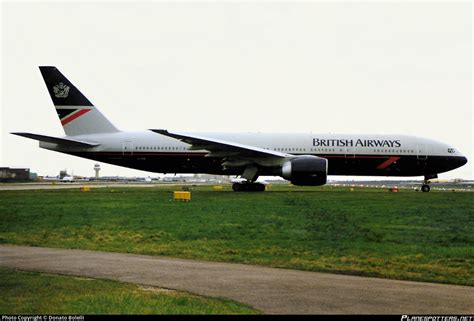 G VIIE British Airways Boeing 777 236 ER Photo By Donato Bolelli ID