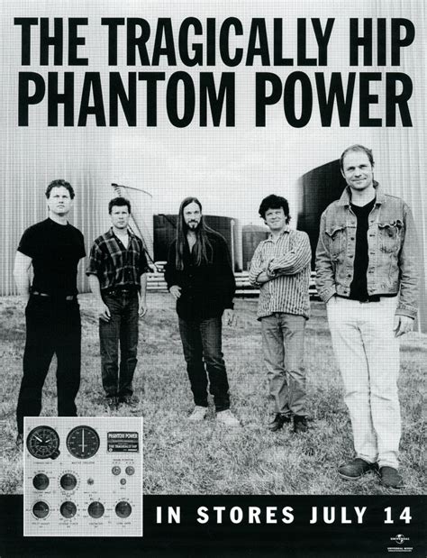 The Tragically Hip On Twitter Tomorrow Phantom Power Turns 25 ⚠️we