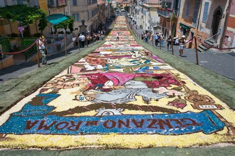 Programma Infiorata Di Genzano 2023 Infiorata Di Genzano