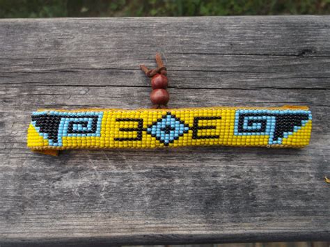 native american bracelet, native american beadwork by DeanCouchie on ...