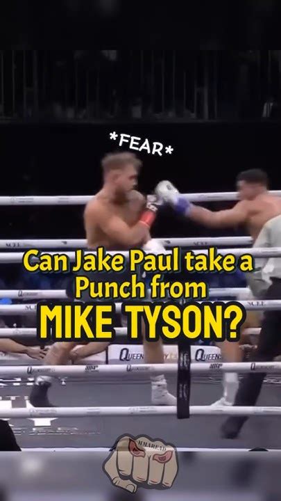 Can Jake Paul Take A Punch From Mike Tyson 😱🤔 Jakepaul