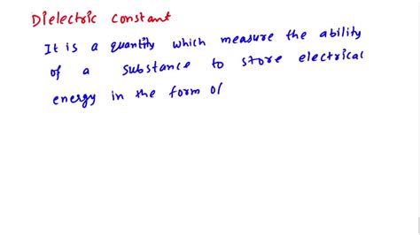 SOLVED: How to calculate dielectric constant and dielectric loss in ...