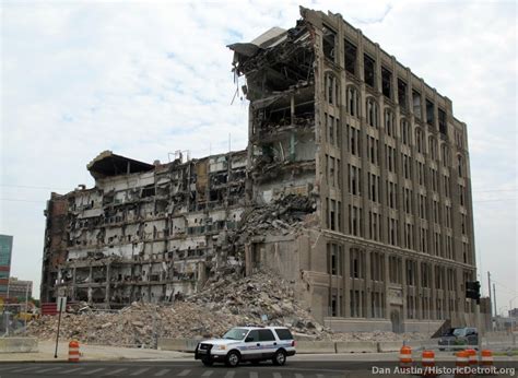 Cass Tech High School (old) - Demolition photos gallery — Historic Detroit