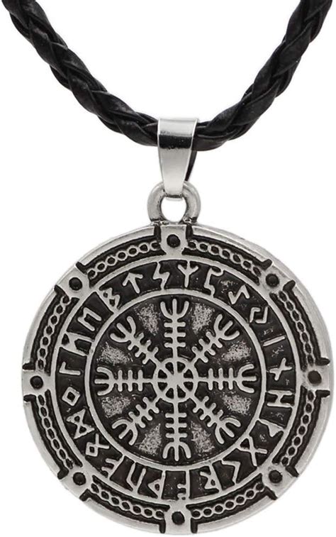 Serired Herren Wikinger Halskette Amulett Handgemachte Nordische Odin