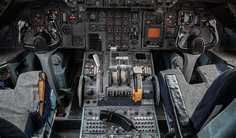 Vintage Airplane Cockpit · Free Stock Photo