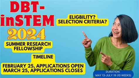 Summer Internship At DBT InStem Bangalore Paid Internship Summer