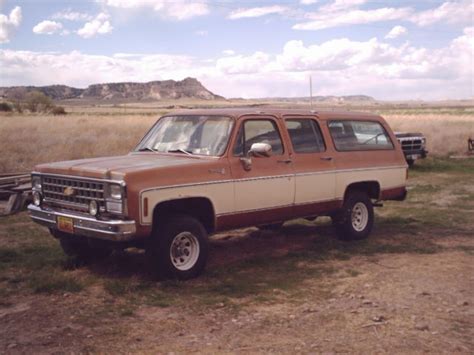 1980 Chevrolet Suburban K10 Silverado Classic Chevrolet Suburban 1980