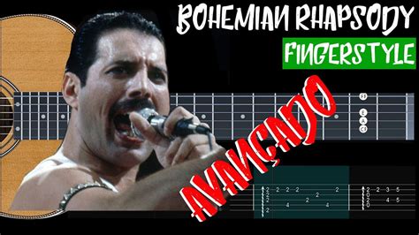 Queen Bohemian Rhapsody Fingerstyle Guitar Youtube