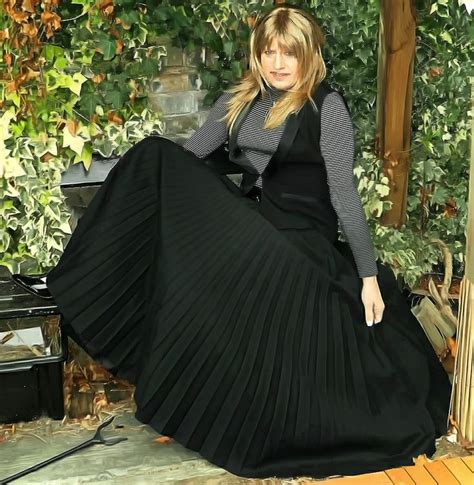 Long Pleated Skirt Longpleatedskirt